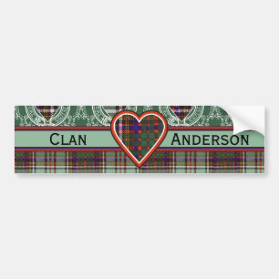 Adesivo Para Carro Tartan do Scottish de Anderson