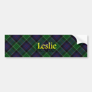 Adesivo Para Carro Tartan do Scottish de Leslie do clã