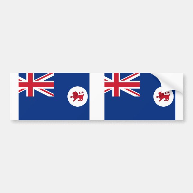 Adesivo Para Carro Tasmânia, Austrália (Frente)
