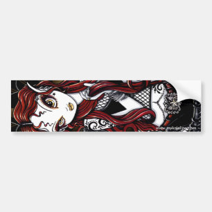 Adesivo Para Carro Tatuagem de cabelo vermelho Fae de Stevie