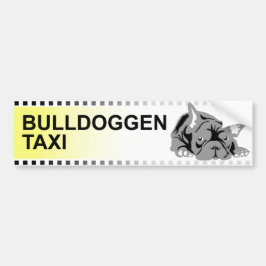 Adesivo Para Carro Táxi Bulldoggen (alemão)