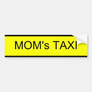 Adesivo Para Carro táxi da mãe