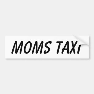 ADESIVO PARA CARRO TÁXI DAS MÃES
