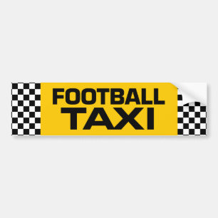 Adesivo Para Carro Taxi de futebol