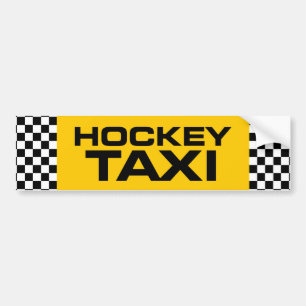 Adesivo Para Carro Táxi do hóquei