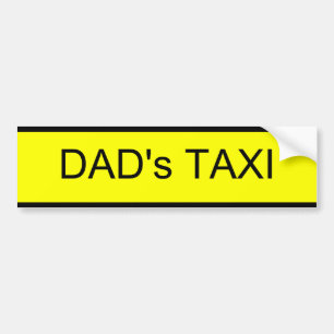 Adesivo Para Carro táxi do pai