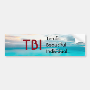Adesivo Para Carro TBI Incrível Indivíduo