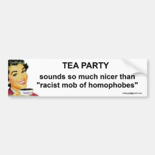 Adesivo Para Carro Tea party