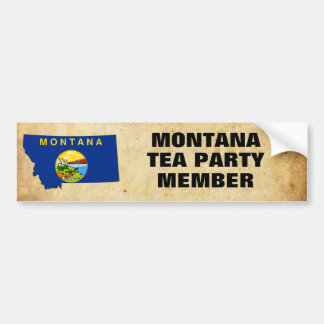 ADESIVO PARA CARRO TEA PARTY DE MONTANA