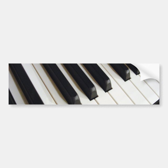 Adesivo Para Carro Teclado de piano (Frente)