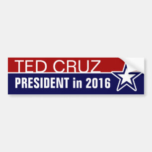 Adesivo Para Carro Ted Cruz em 2016