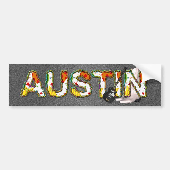 Adesivo Para Carro TEE Austin (Frente)