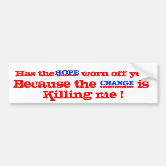 Adesivo Para Carro Tem a ESPERANÇA vestida fora