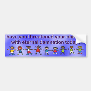 Adesivo Para Carro tem você ameaçado suas crianças…