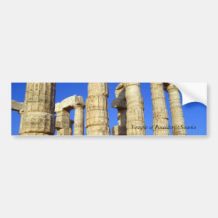 Adesivo Para Carro Templo de Poseidon - Sounio