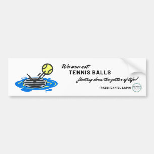 Adesivo Para Carro Tênis Ball Quote Bumper Sticker