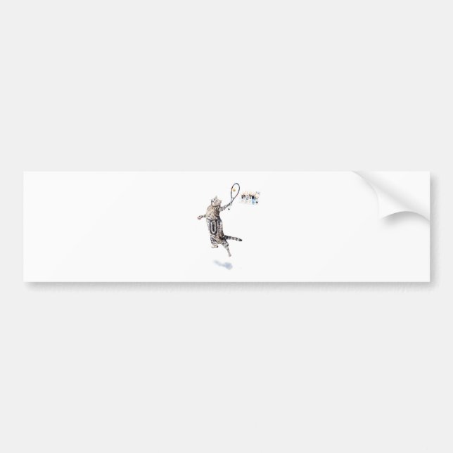 Adesivo Para Carro Tênis de Reprodução de Gato (Frente)