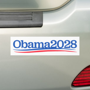 Adesivo Para Carro Terceiro mandato Obama 2028