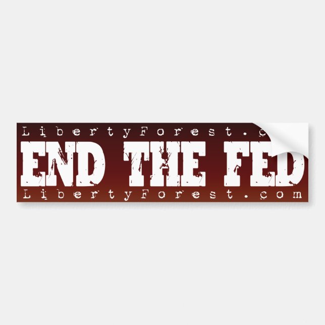 Adesivo Para Carro Termine o Fed (Frente)