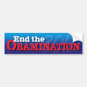 Adesivo Para Carro Termine o Obamination