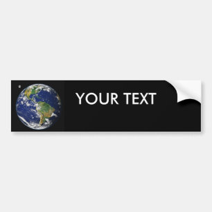 Adesivo Para Carro Terra do espaço