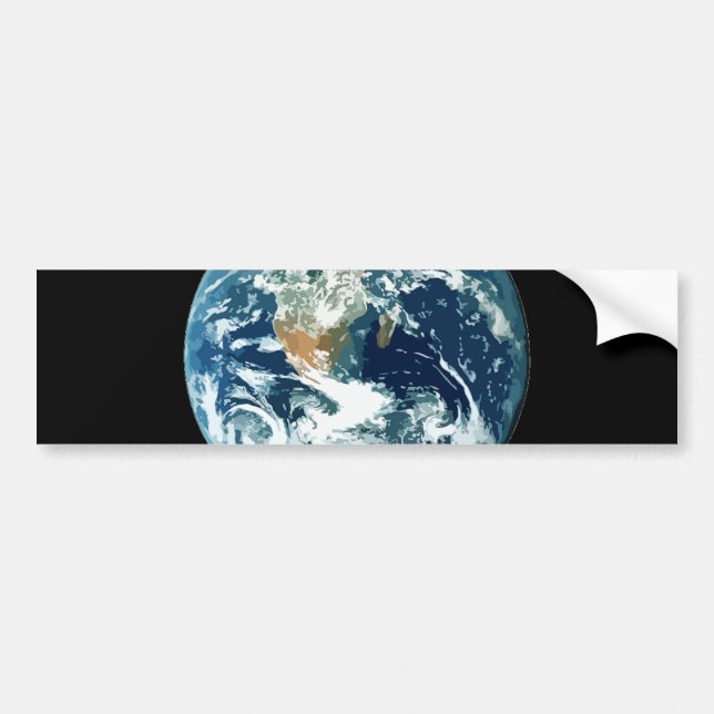 Adesivo Para Carro Terra do planeta (Frente)