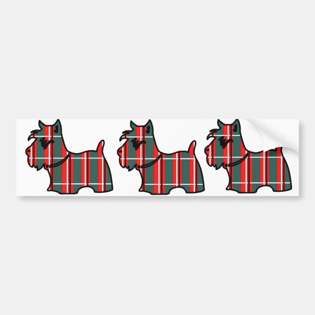 ADESIVO PARA CARRO TERRIER ESCOCÊS (Frente)