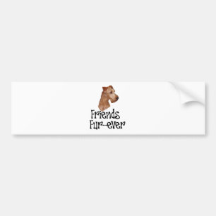 Adesivo Para Carro Terrier irlandês dos "Pele-nunca amigos "