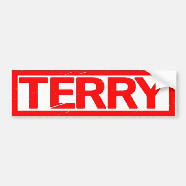 Adesivo Para Carro Terry Stamp (Frente)