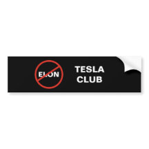Tesla - Simples CLUBE ANTI ELON TESLA - preto