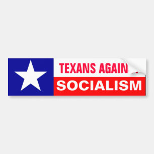 Adesivo Para Carro Texans do Anti-Socialismo