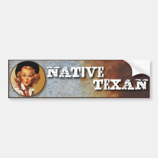 Adesivo Para Carro Texas ecléctico: Texan nativo!