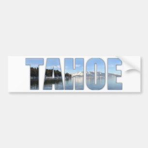 Adesivo Para Carro Texto de Lake Tahoe