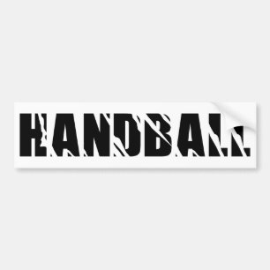 Adesivo Para Carro texto do handball