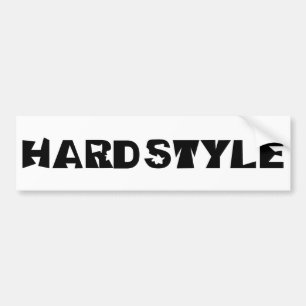 Adesivo Para Carro texto do hardstyle