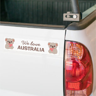 Adesivo Para Carro Texto Personalizado Amor Koala