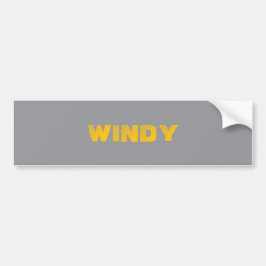 Adesivo Para Carro Texto personalizado desbotado amarelo no cinza