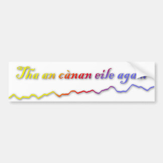 Adesivo Para Carro Tha um agam eile cànan