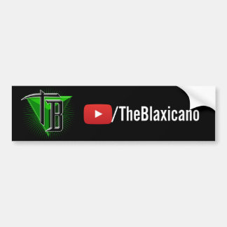 Adesivo Para Carro TheBlaxicano URL/Logo - Autocolante no vidro