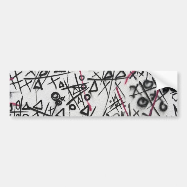Adesivo Para Carro Tic Tac Toe Grafite (Frente)