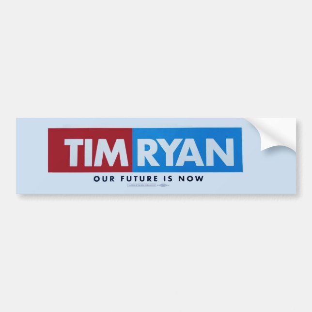 Adesivo Para Carro Tim Ryan 2020 (Frente)
