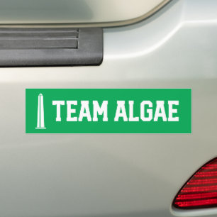 Adesivo Para Carro Time Algas Espelho Engraçado Anti-Trump