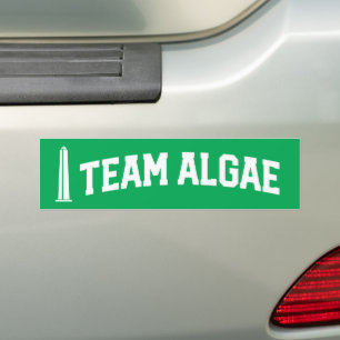 Adesivo Para Carro Time Algas Espelho Engraçado Anti-Trump