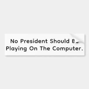 Adesivo Para Carro Tire o Computador de Trump Hankamer Artjunkhaus