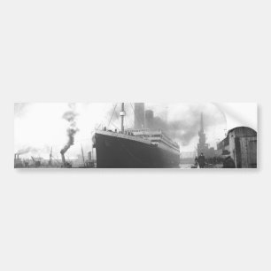 Adesivo Para Carro Titanic nas docas de Southampton