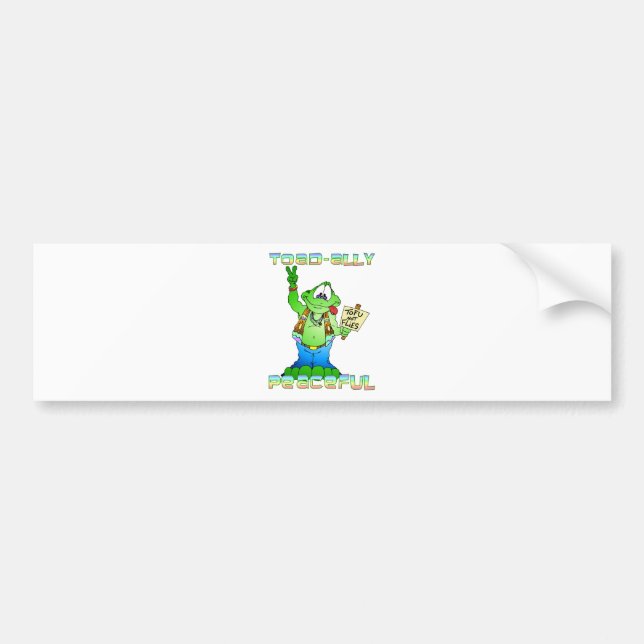 Adesivo Para Carro Toad Hippie (Frente)