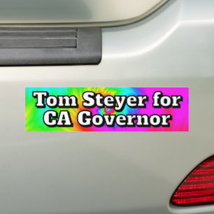 Adesivo Para Carro Tom Steyer para governador da CA 