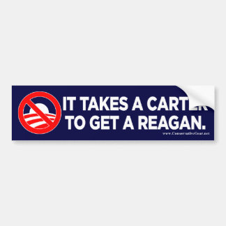 Adesivo Para Carro Toma um Carter para obter um Reagan