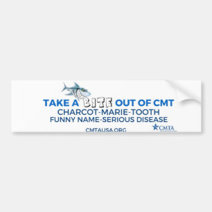 Adesivo Para Carro tome uma mordida fora de CMT
