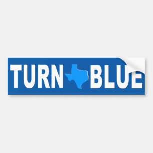 Adesivo Para Carro Tornar o Texas Azul
